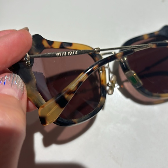 Miu miu sunglasses brown - Picture 6 of 8